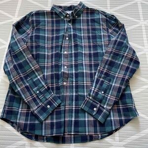 Old Navy Everyday Shirt Plaid Slim Fit 2XL‎